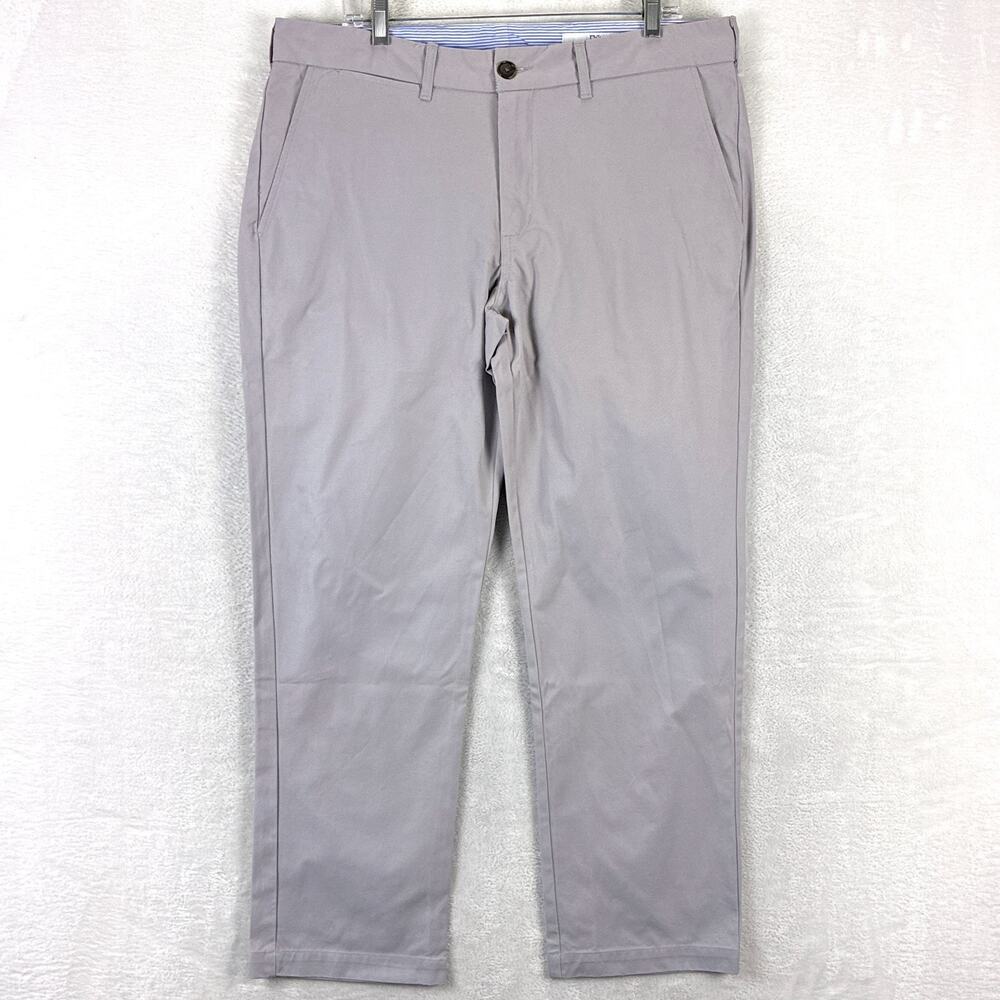 Peter Manning Pants Mens 36x29 Gray Chino Preppy New York Summer Classic USA